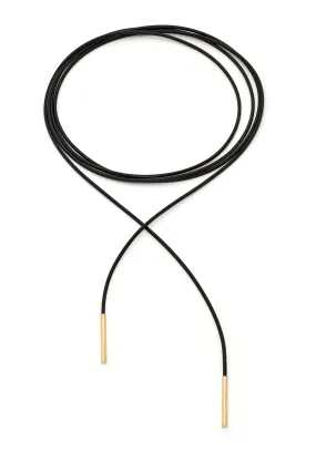 18ct Yellow Gold Neoprene Lariat