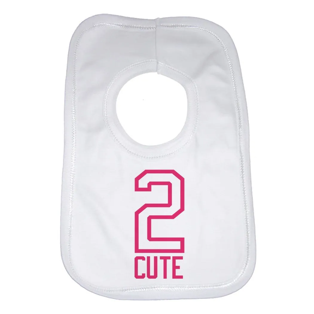 2 Cute Baby Bib