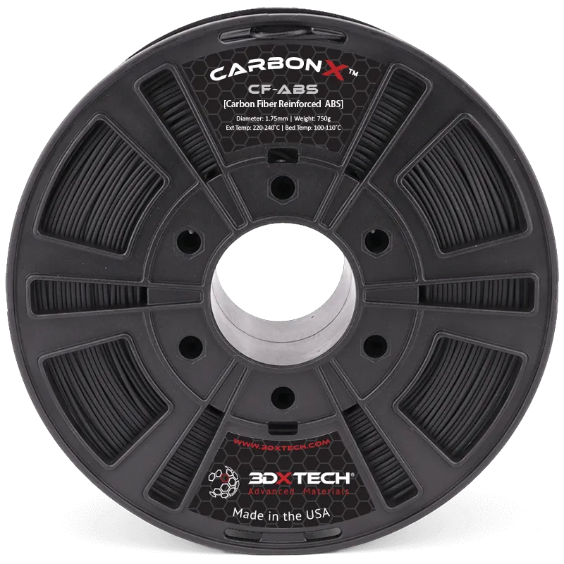 3DXTech CarbonX ABS   CF15 ( Carbon Fiber Reinforced) Filament 1.75mm