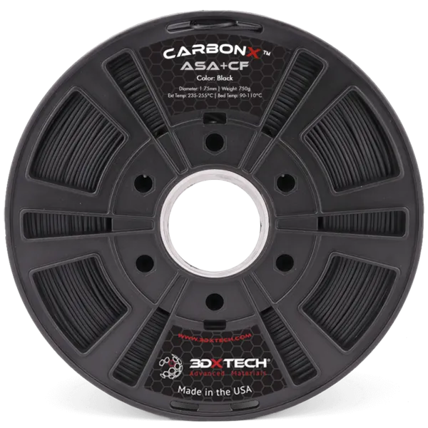 3DXTech CarbonX ASA   CF15 (Carbon Fiber Reinforced) Filament 1.75mm