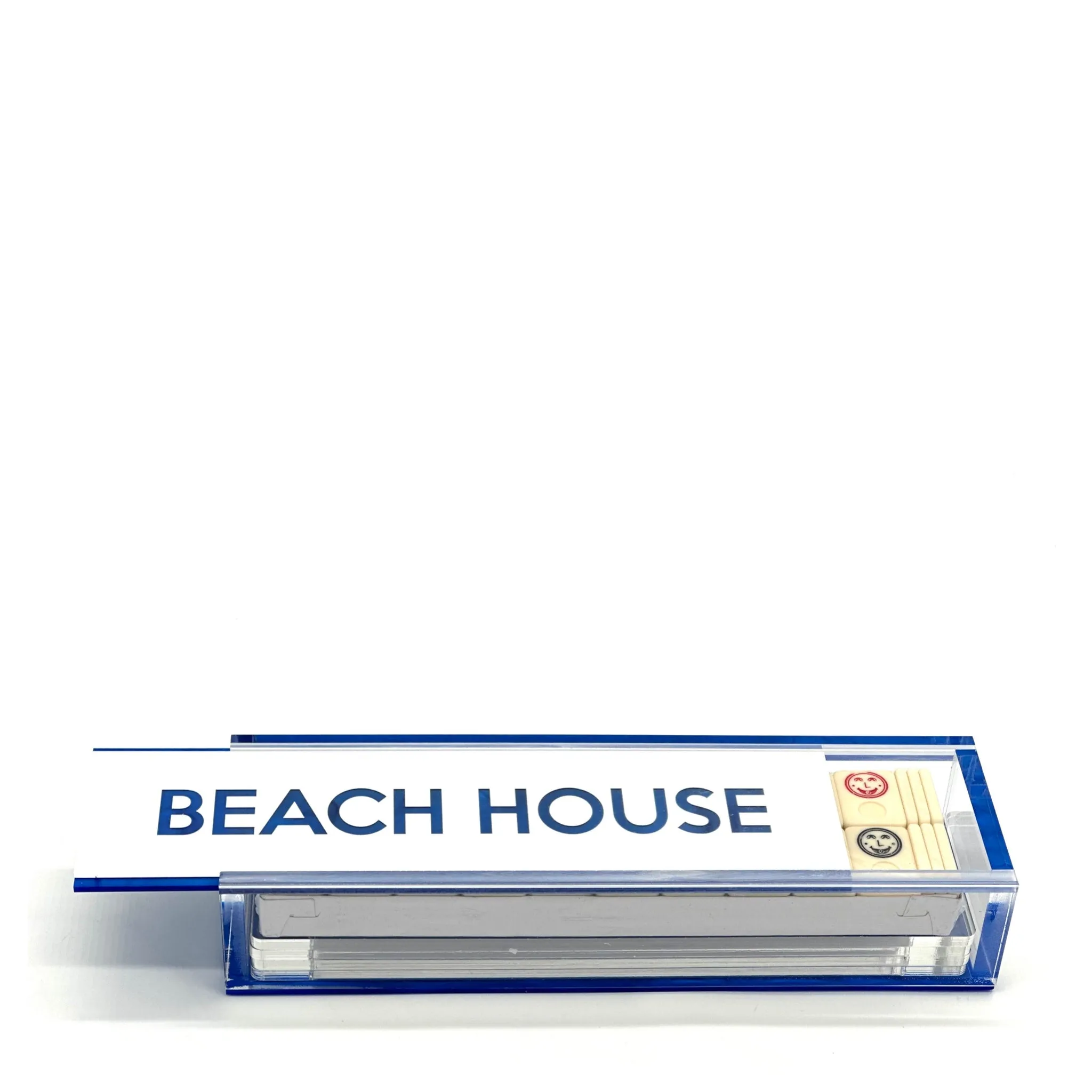 Acrylic Beach House Rummikub Game