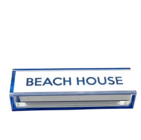 Acrylic Beach House Rummikub Game