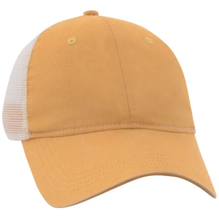 Ahead Limoncello/White Mesh Solana Cap