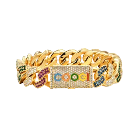 APORRO X COOGI Beating Cuban Bracelet - 12mm