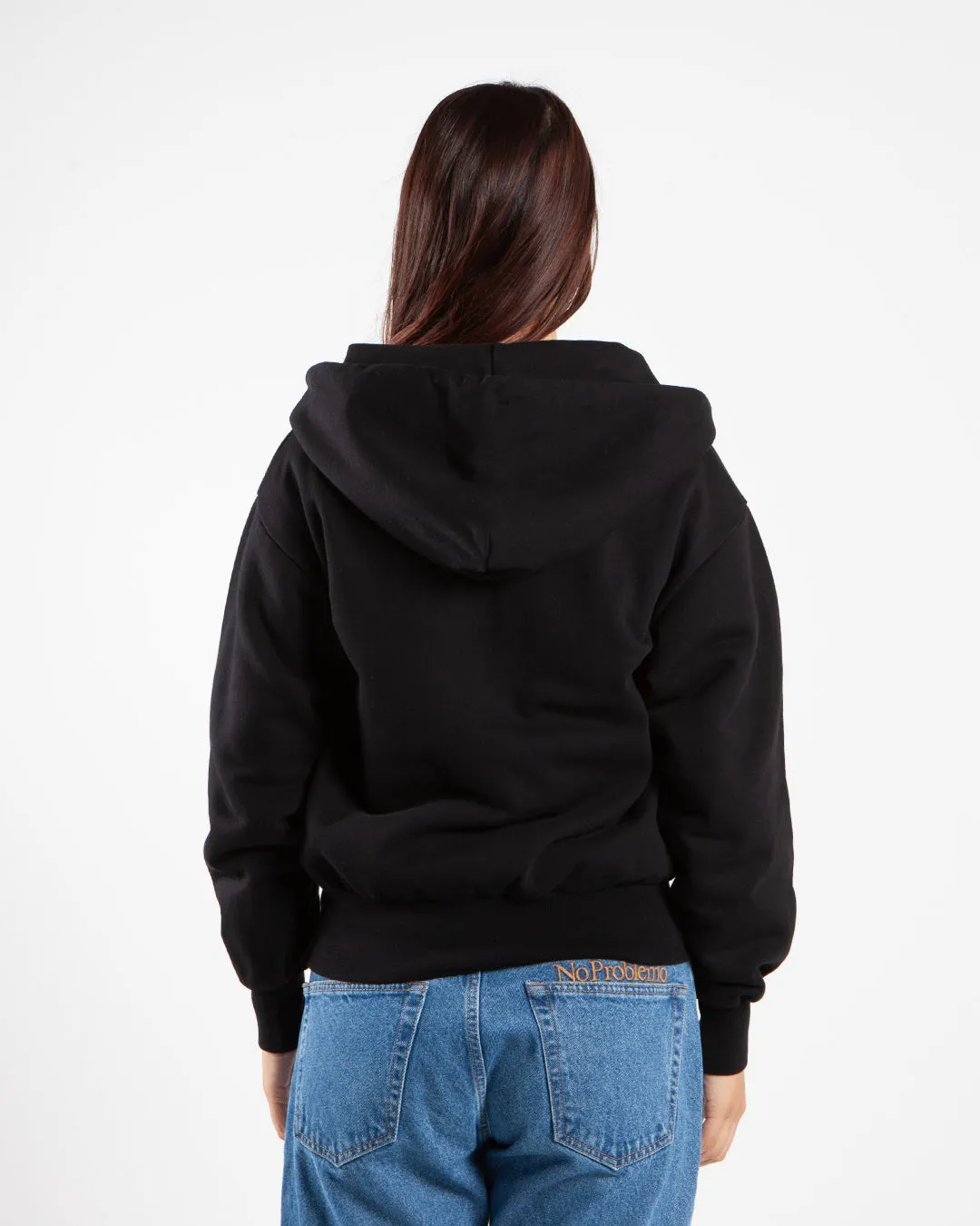 Aries Arise Mini Alien Zip Through Hoodie Black