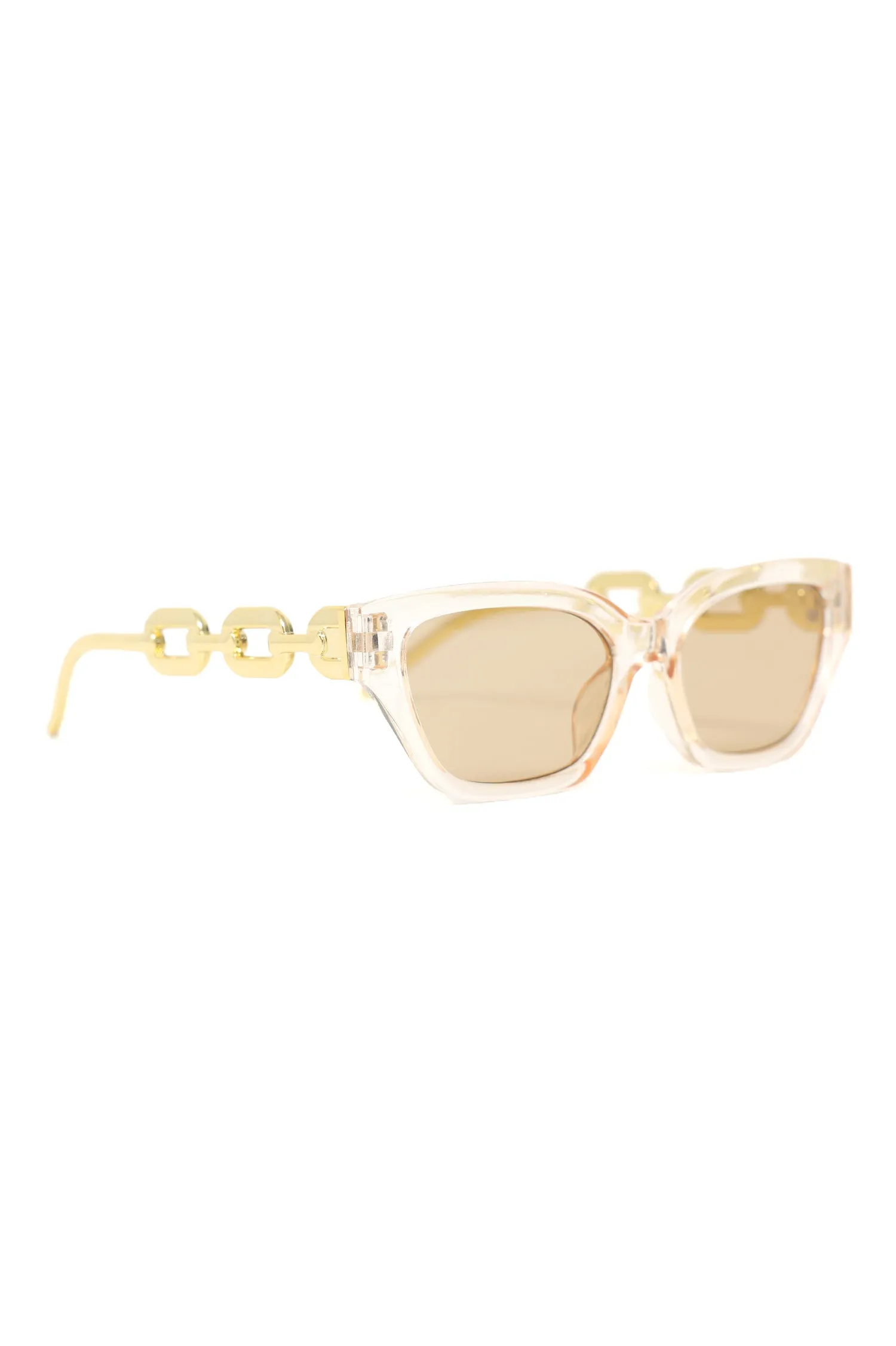 CAT EYE SUNGLASSES-YELLOW