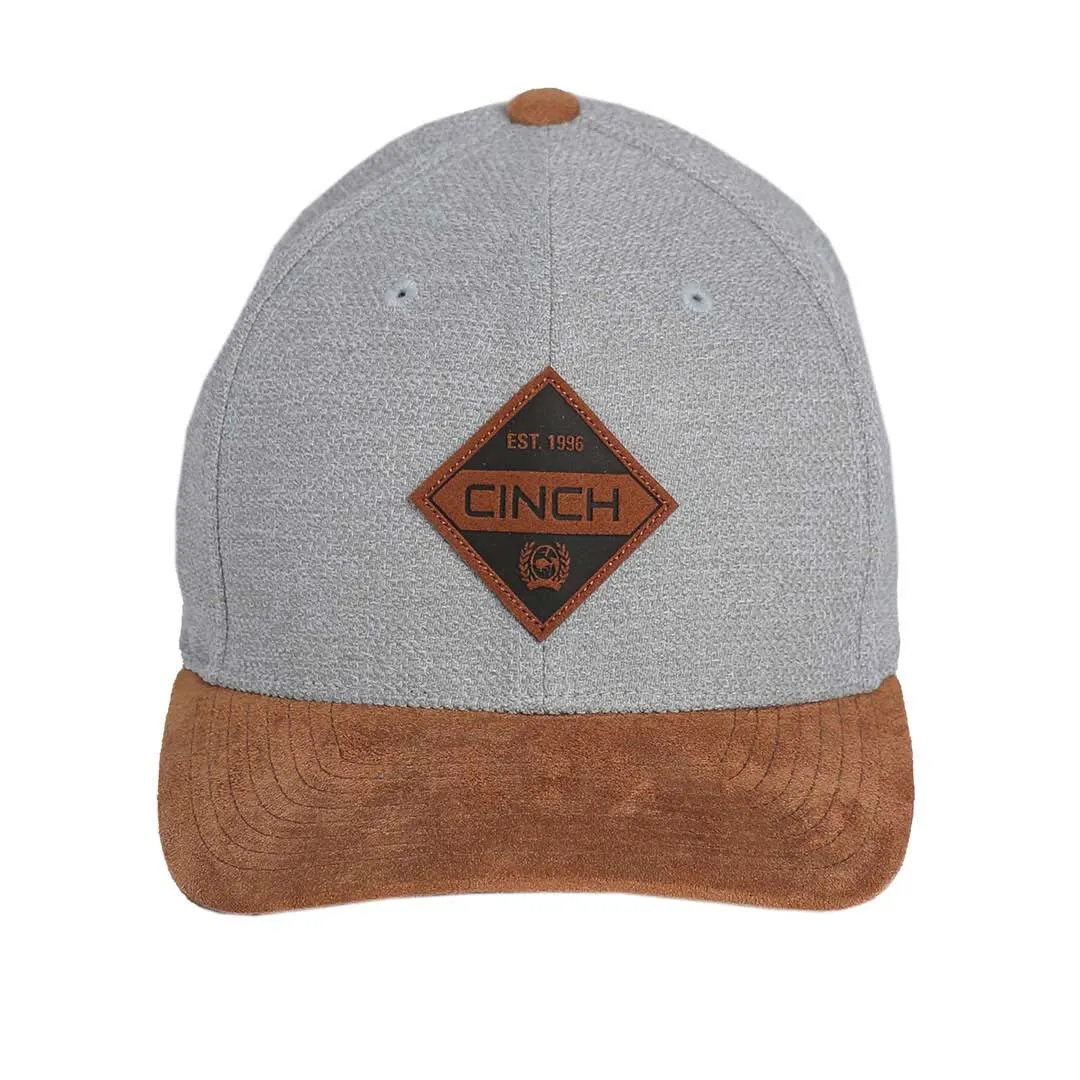 Cinch Men's FlexFit Suede Bill Baseball Cap