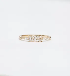 Diamond Baguette Reflection Ring