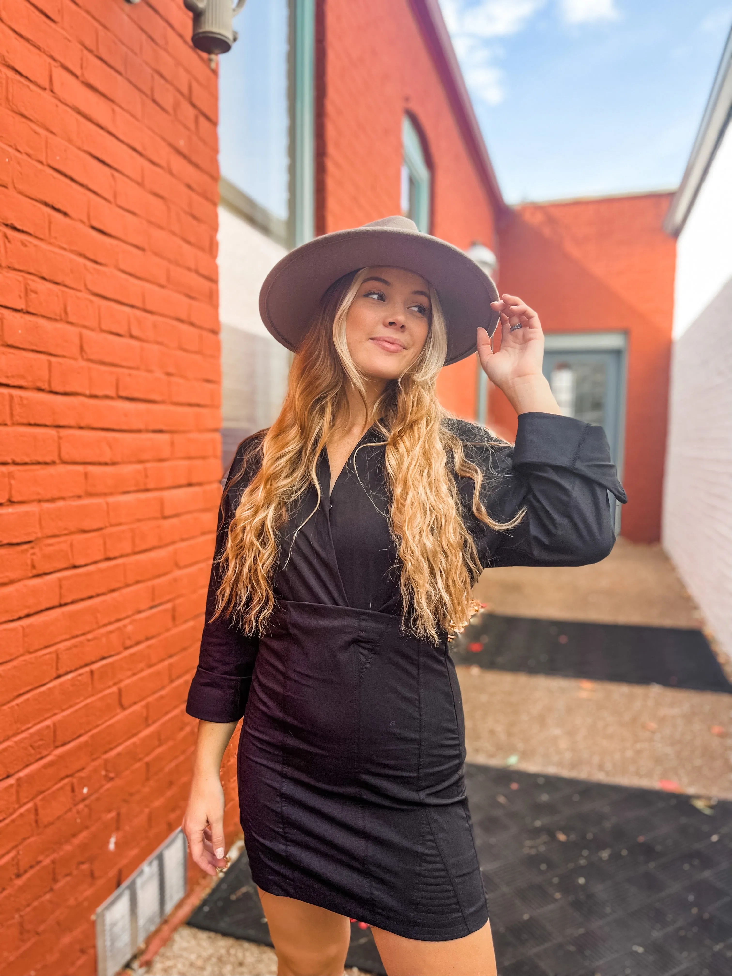 Every Day Collared Shirt Dress