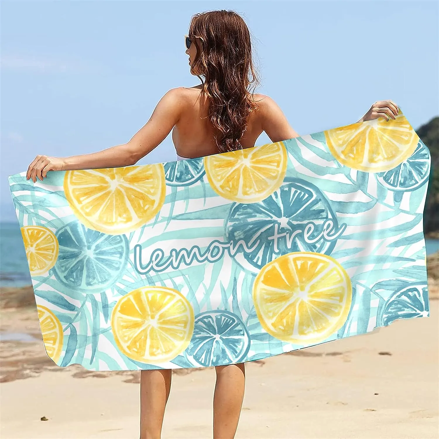 Extra Large Sand-Free Quick Drying Lightweight Beach Towel