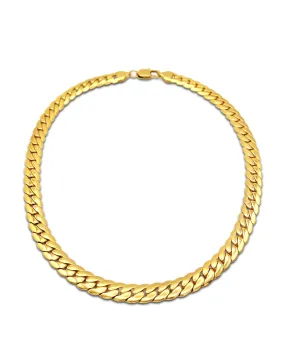 FLAT CUBAN NECKLACE