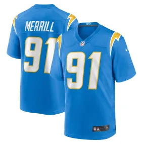 Forrest Merrill Los Angeles Chargers Nike Player Game Jersey - Powder Blue