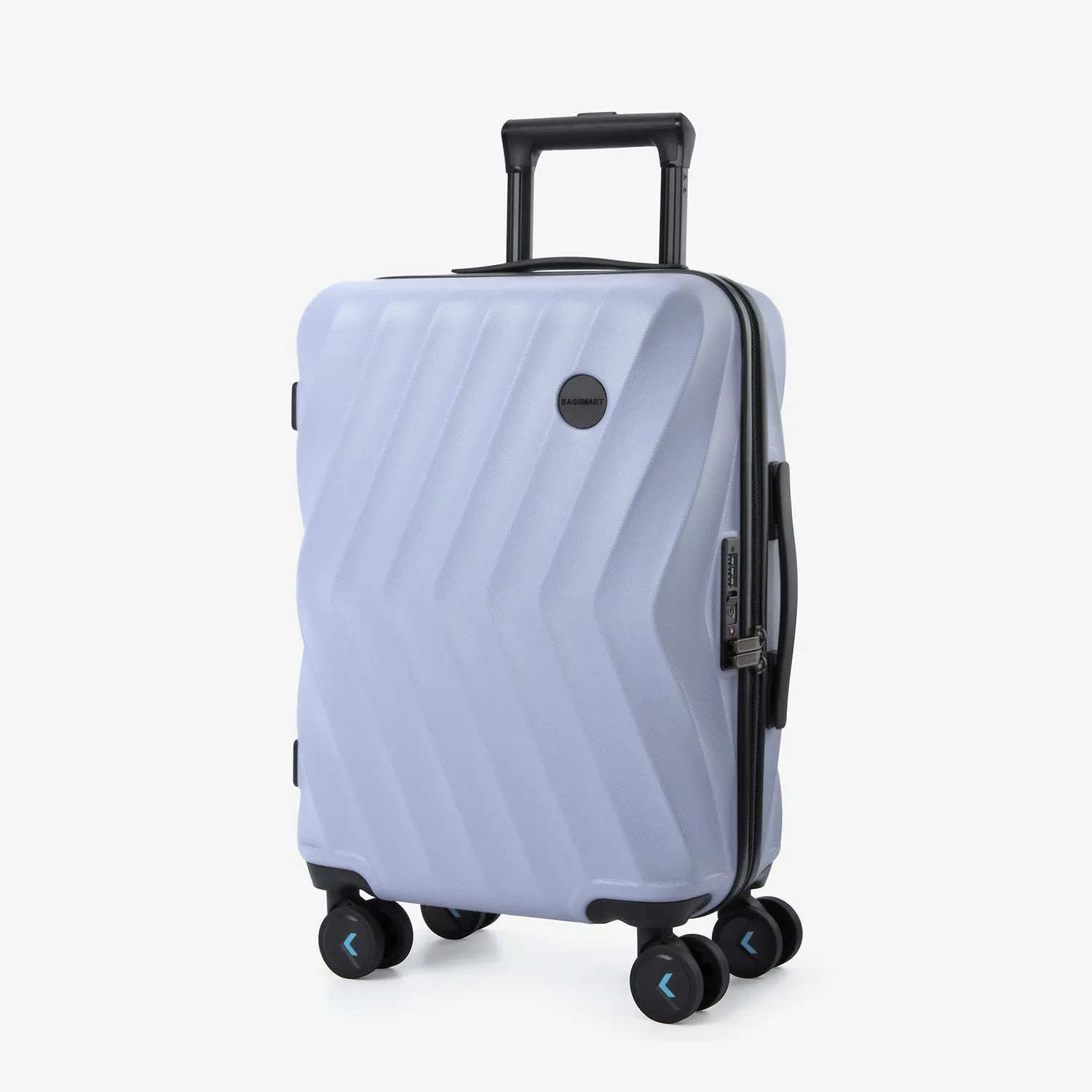 Globetrotter 21" Hardside Rolling Carry-on Stylish Suitcase