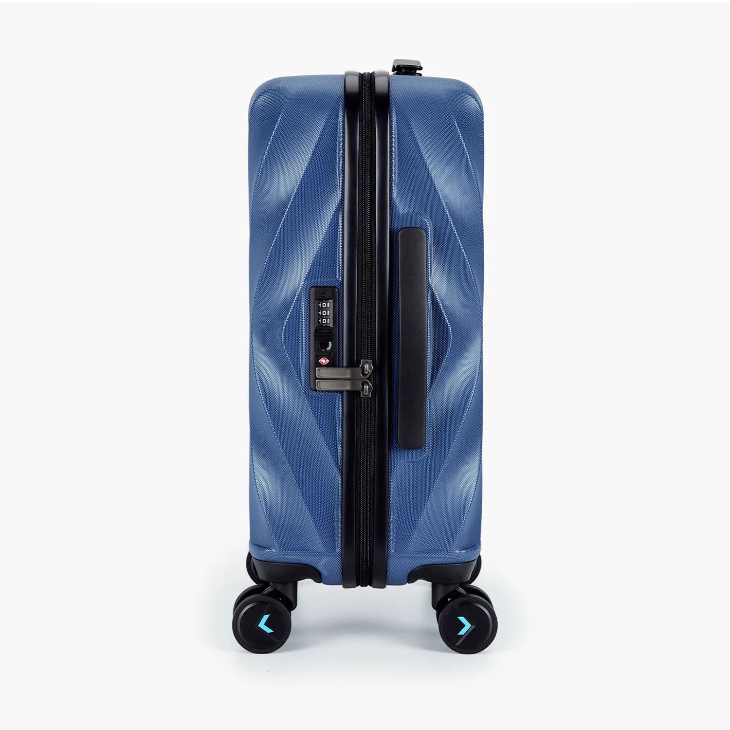 Globetrotter 21" Hardside Rolling Carry-on Stylish Suitcase