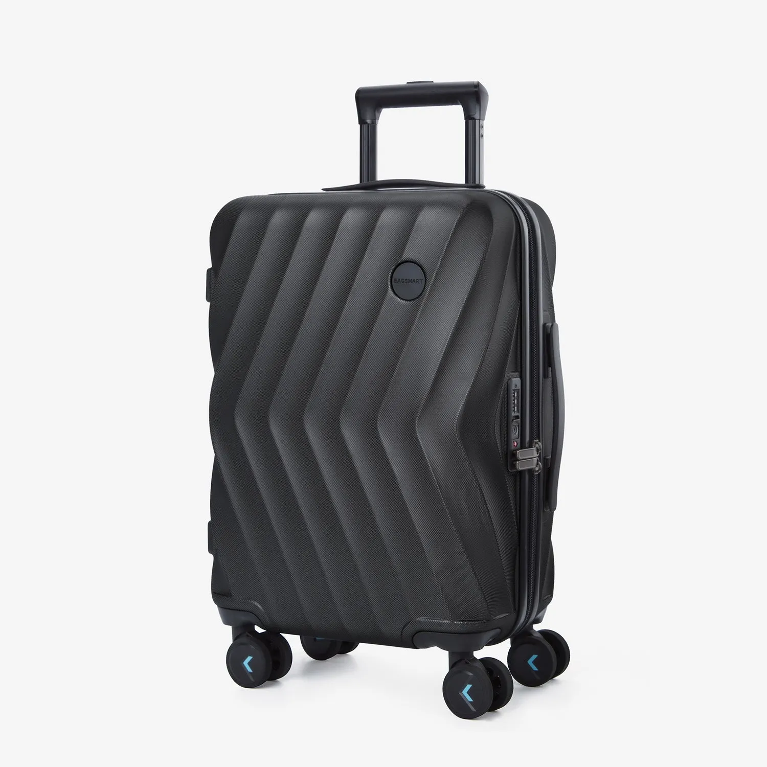 Globetrotter 21" Hardside Rolling Carry-on Stylish Suitcase