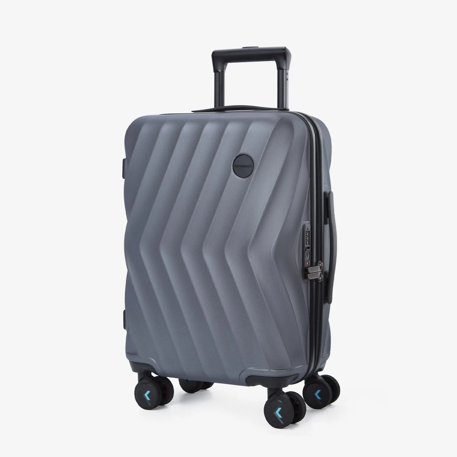 Globetrotter 21" Hardside Rolling Carry-on Stylish Suitcase