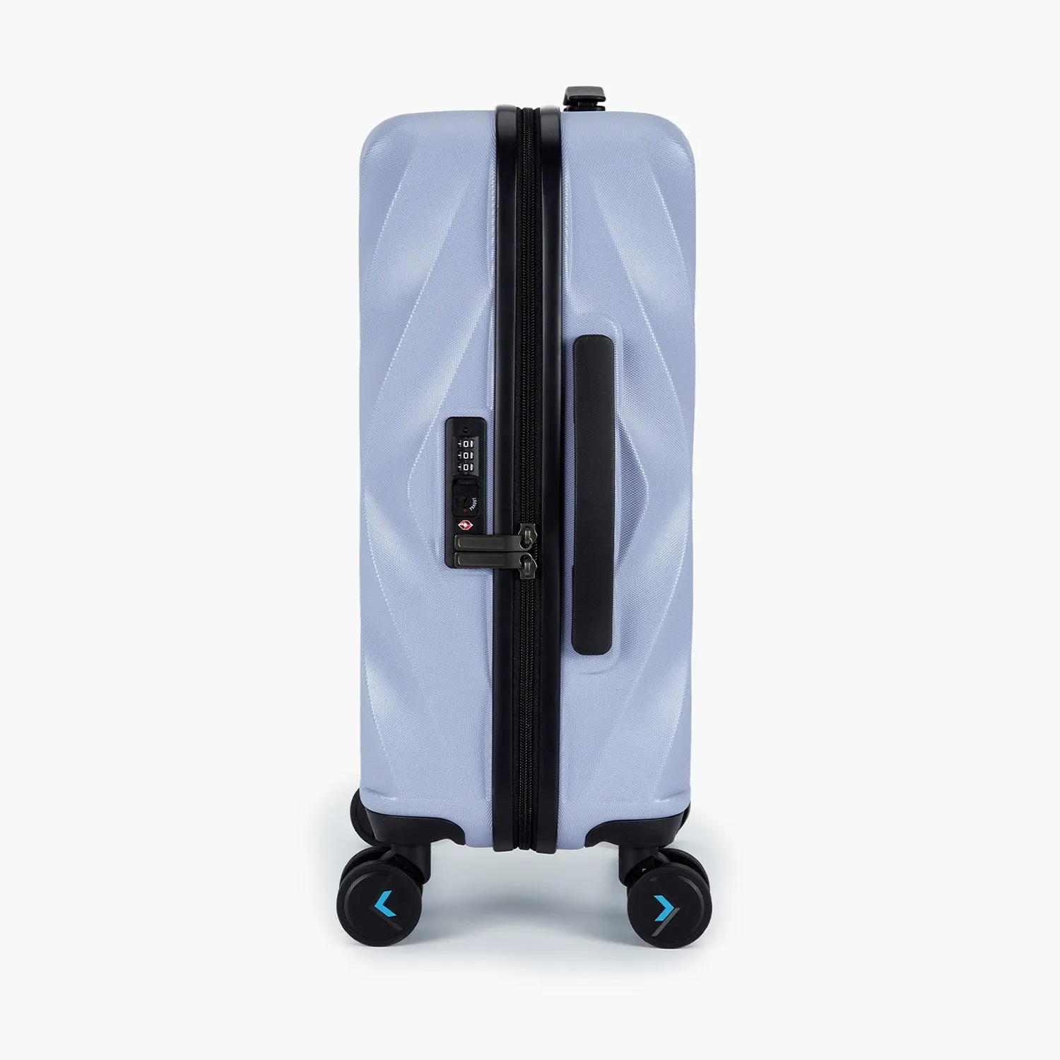 Globetrotter 21" Hardside Rolling Carry-on Stylish Suitcase