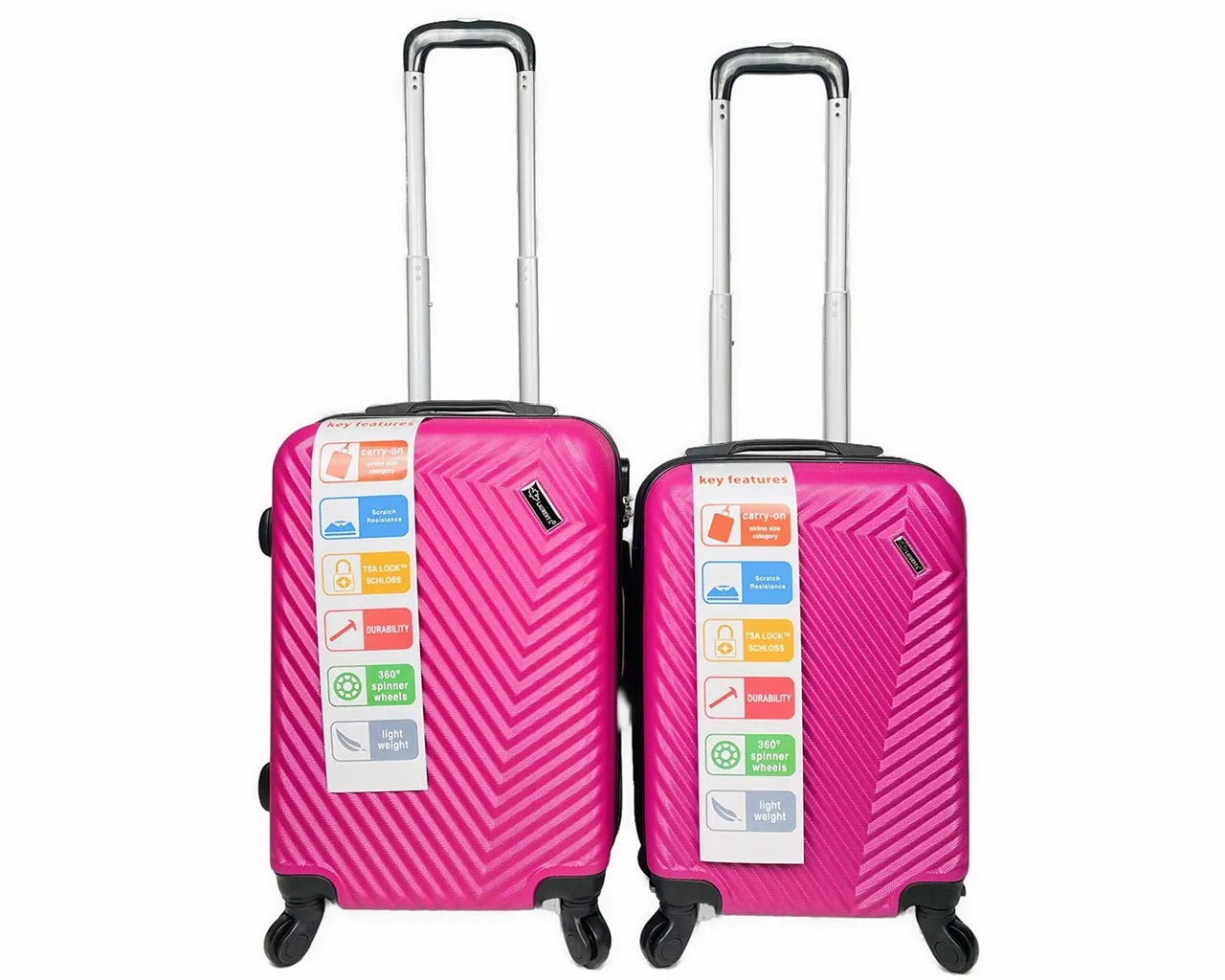 Hard Shell Lightweight Suitcase Set 18/20