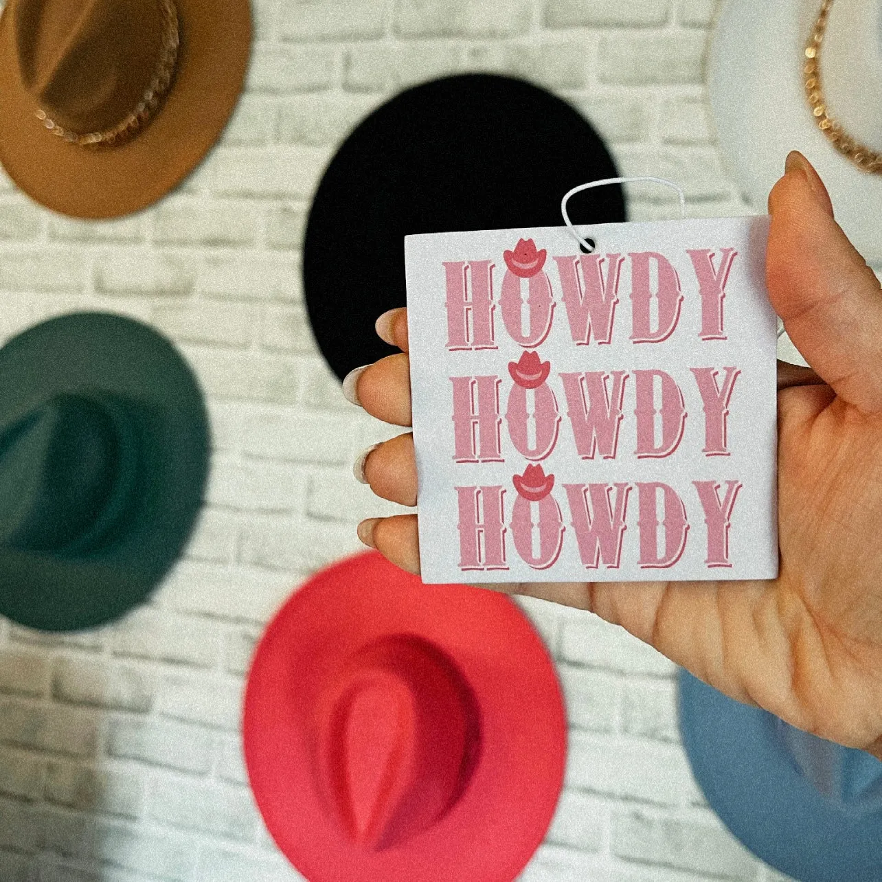 Howdy Howdy Howdy Air Freshener Single