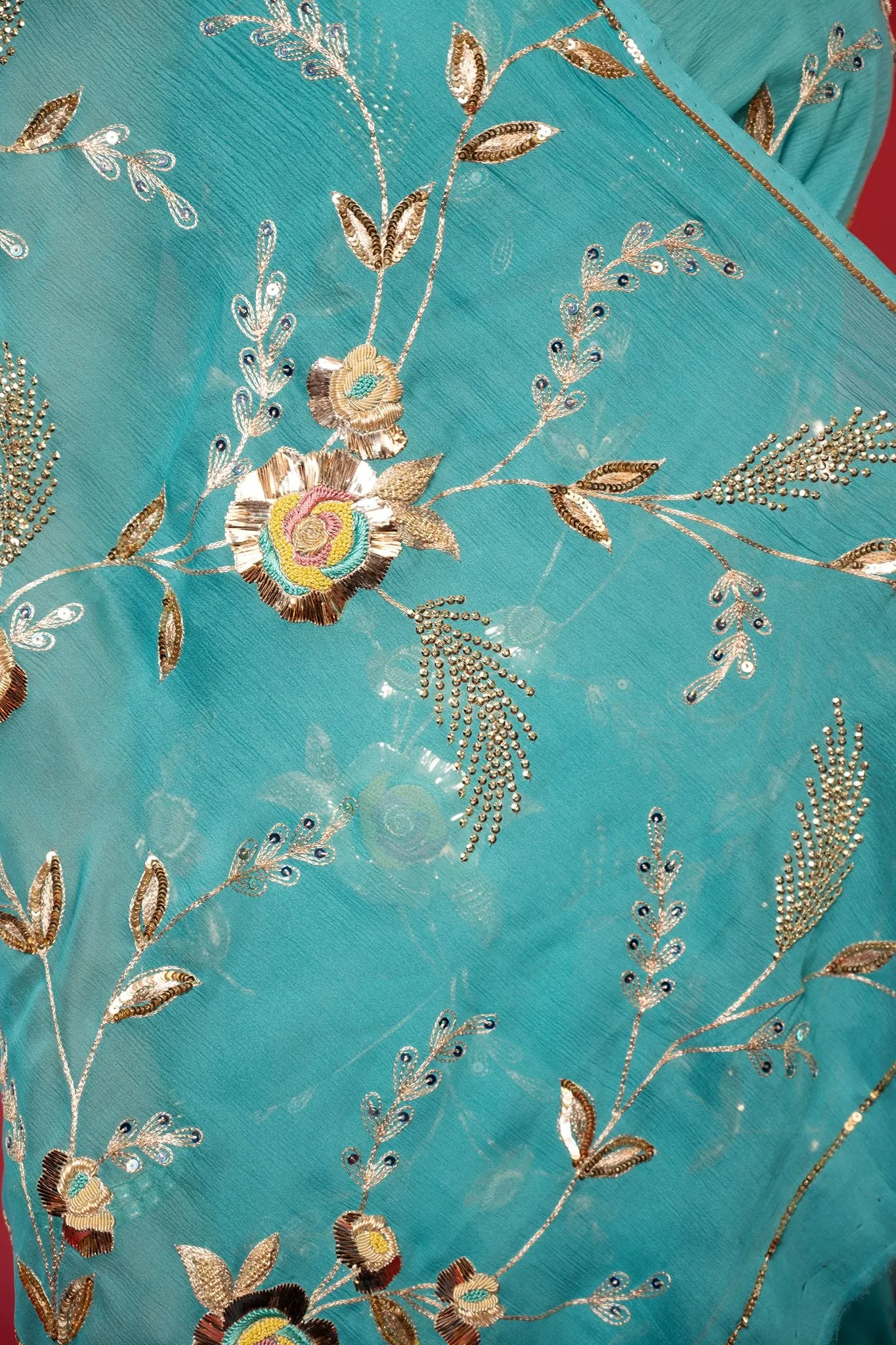 Indra Pure Chiffon Saree