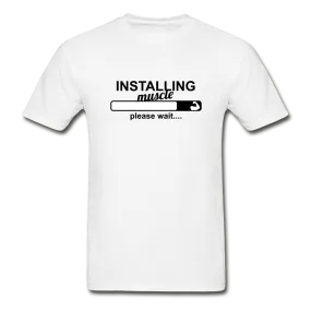 Installing Muscle T-Shirt