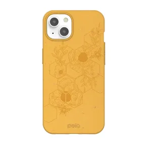 iPhone 13 Pela Yellow Honey Bee Edition Compostable Eco-Friendly Protective Case - 15-09007