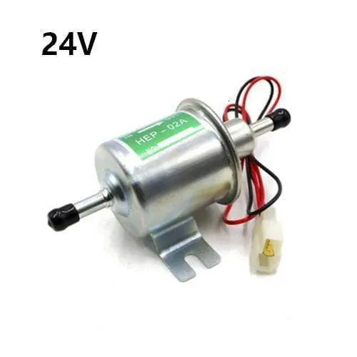 Low Pressure Universal Diesel Petrol Gasoline Electric Fuel Pump HEP-02A 12V 24V For Car Motorcycle