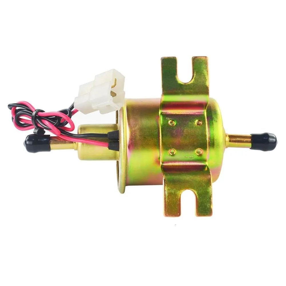 Low Pressure Universal Diesel Petrol Gasoline Electric Fuel Pump HEP-02A 12V 24V For Car Motorcycle