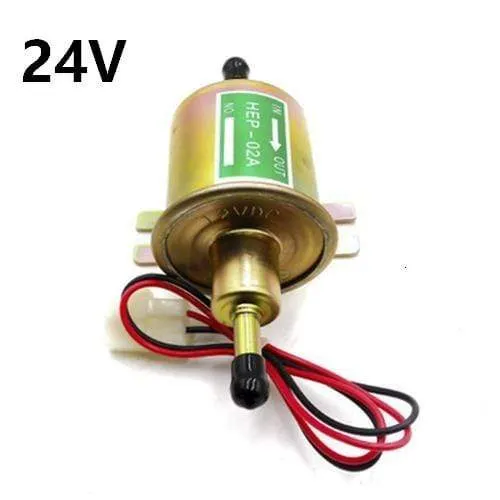 Low Pressure Universal Diesel Petrol Gasoline Electric Fuel Pump HEP-02A 12V 24V For Car Motorcycle