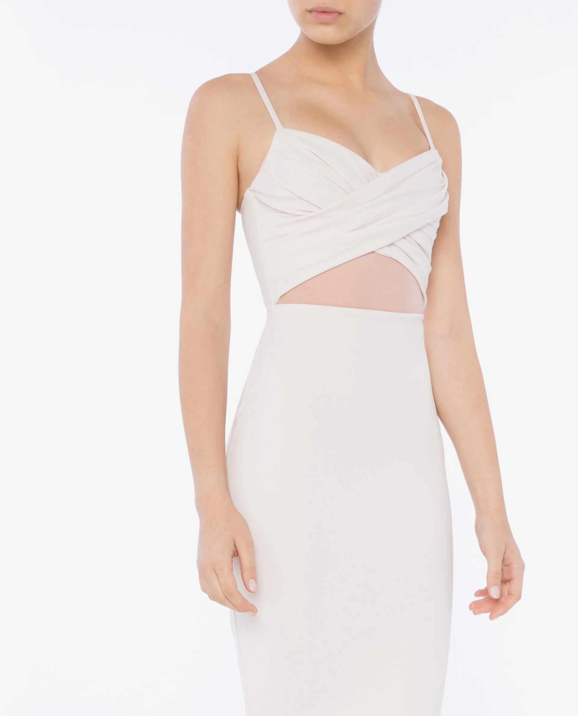 Modern Muse Twist Bustier Dress