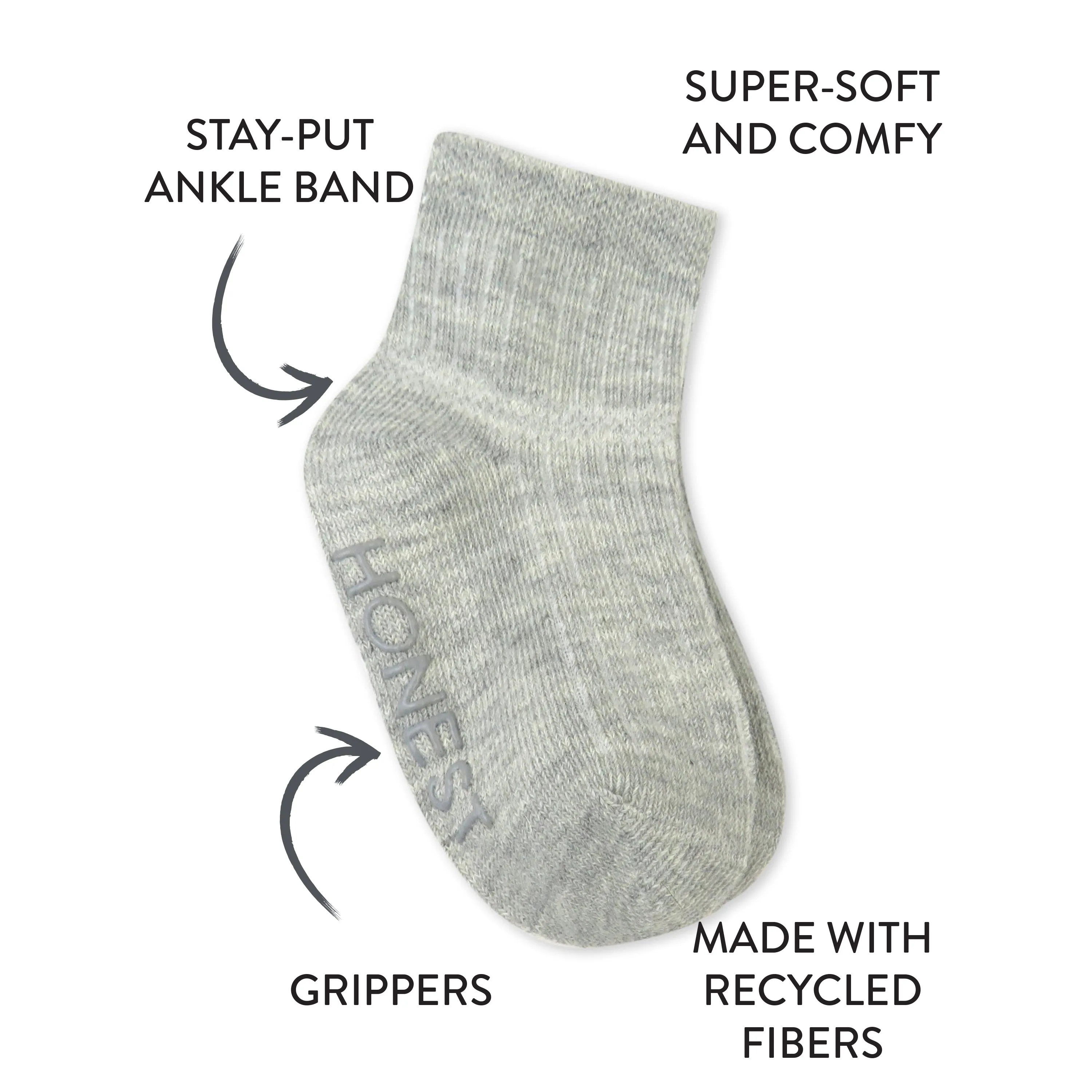 Multipack Cozy Socks Sustainably Made for Baby & Toddler