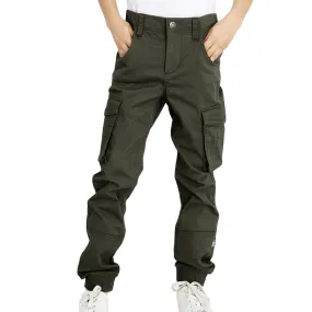 name it pantalone da ragazzo con tasconi ed elastico alla caviglia 13151735 rosin