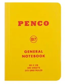 Penco: Soft General Notebook - B7 - Yellow