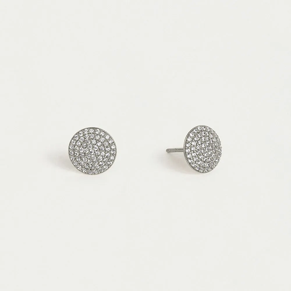 Petit Pavé Cluster Studs