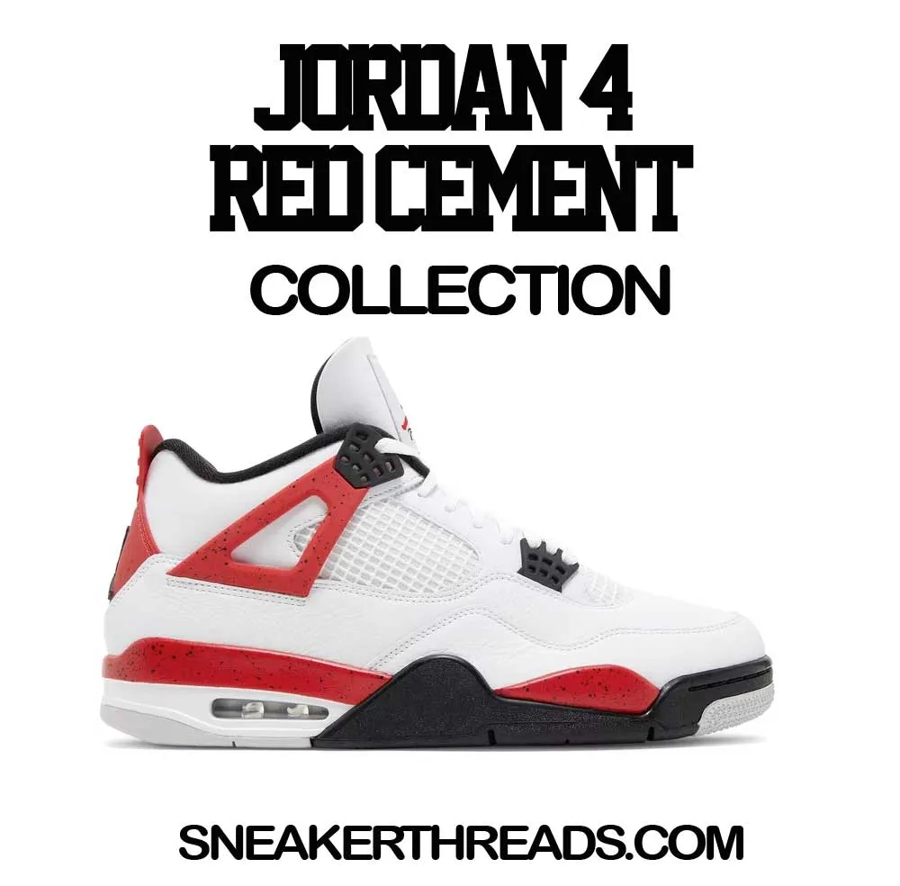 Retro 4 Red Cement Fresh & Krispy Shirt