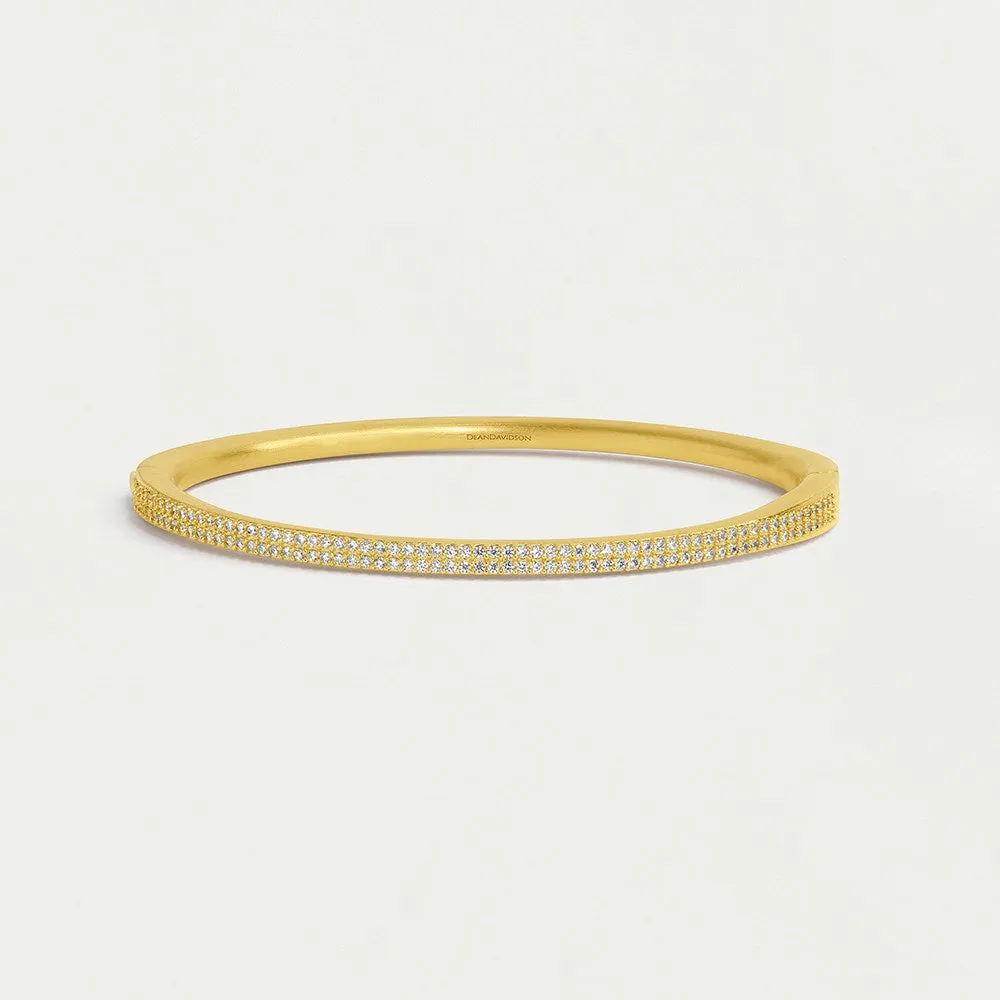 Signature Pavé Hinge Bangle