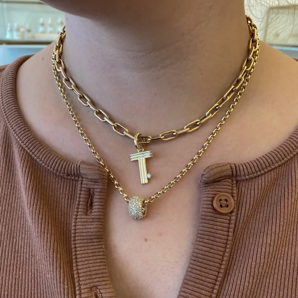 Small Rolo Chain Necklace