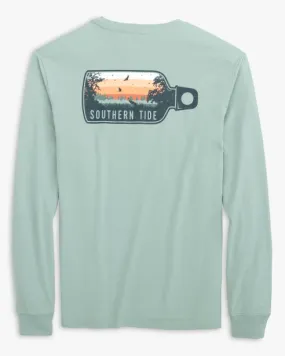 Southern Tide Gradient Water Bottle Long Sleeve T-Shirt