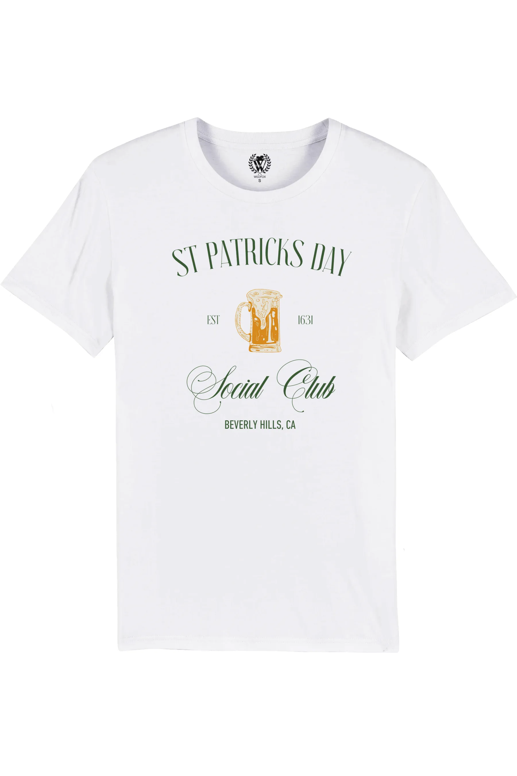 St. Patrick's Day Social Club | Organic White