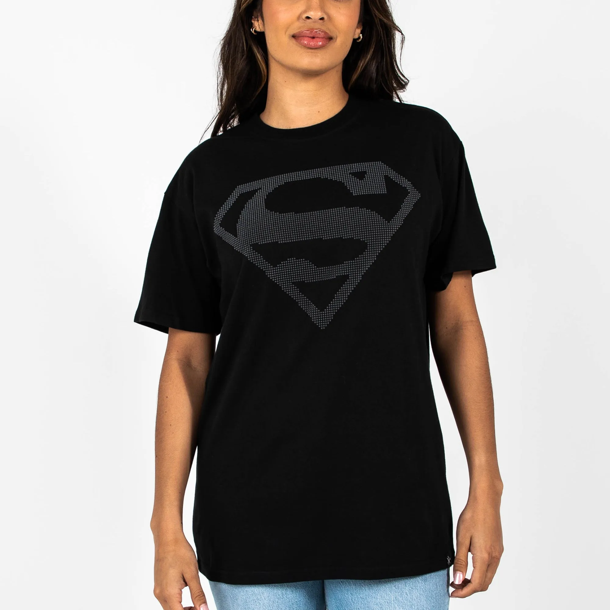 Superman Bristle Print Tee