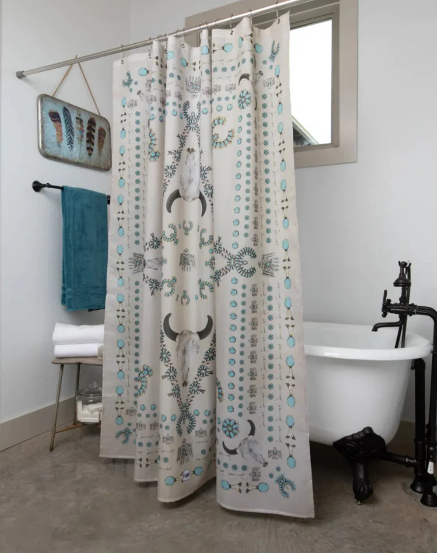 The Squash Blossomed ~ Shower Curtain