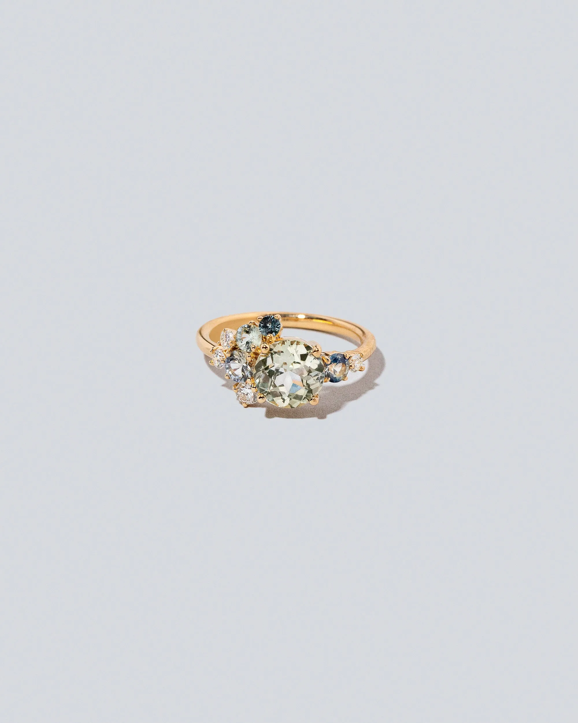 Vega Ring - Green Sapphire