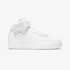 WMN'S AIR FORCE 1 07 MID 'WHITE/WHITE-WHITE'