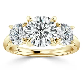 Zoe - 18ct Yellow Gold - Round